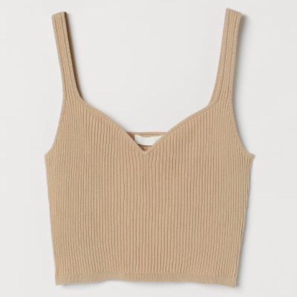H&M Rib-knit Top NWT